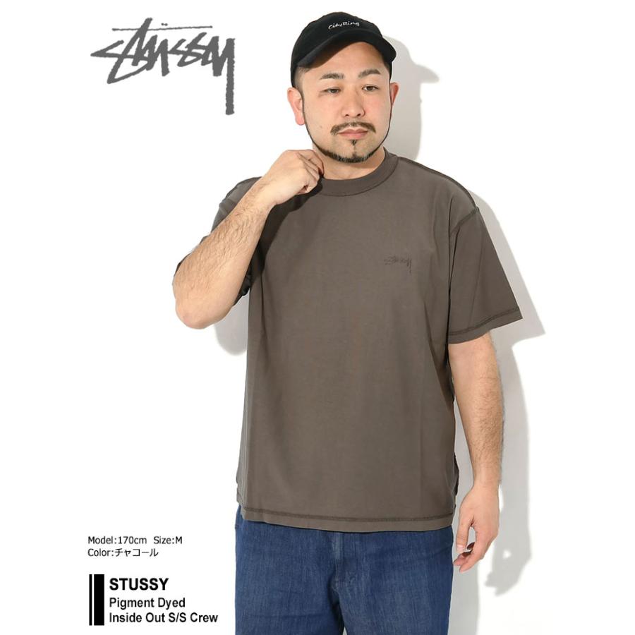 STUSSY ステューシー カットソー 半袖 メンズ Pigment Dyed STUSSY ステューシー カットソー 半袖 メンズ Pigment Dyed