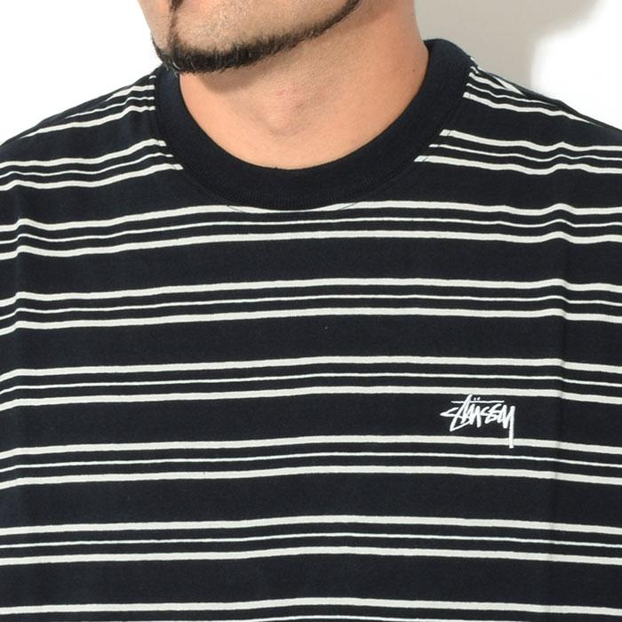 STUSSY ステューシー カットソー 半袖 メンズ Henry Striped