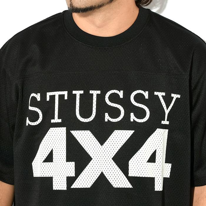 ステューシー カットソー 半袖 STUSSY メンズ 4×4 Mesh Football Jersey ( stussy crew クルー フットボールシャツ 1140329 USAモデル 正規 )｜icefield｜07