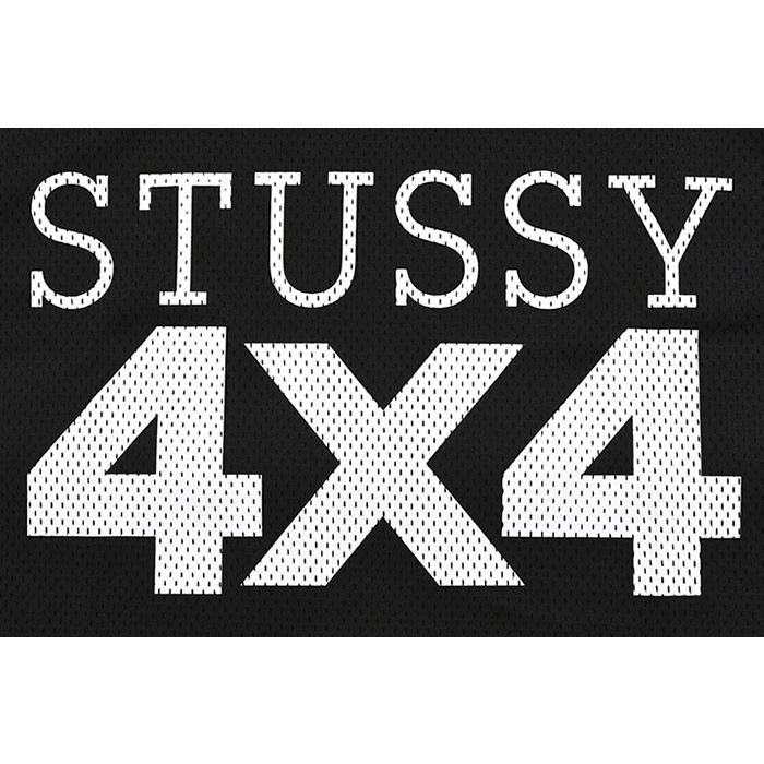 STUSSY 4X4 ブラックジャージ Mサイズ STUSSY 4X4 ブラックジャージ Mサイズ Shop Stussy 4X4 Mesh