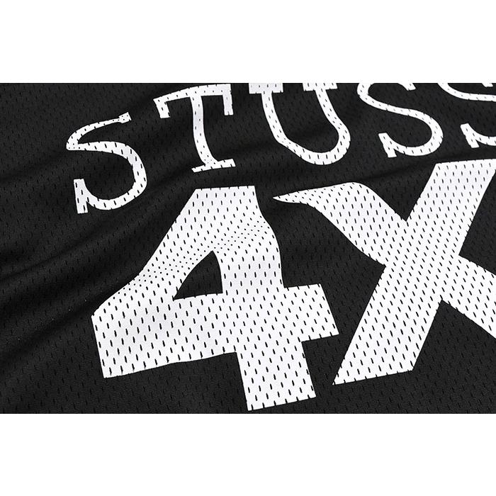 ステューシー カットソー 半袖 STUSSY メンズ 4×4 Mesh Football Jersey ( stussy crew クルー フットボールシャツ 1140329 USAモデル 正規 )｜icefield｜11