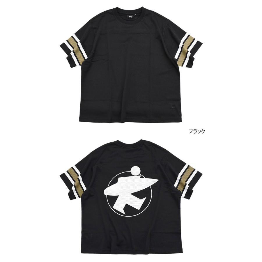 STUSSY ステューシー カットソー 半袖 メンズ Surfman Mesh STUSSY ステューシー カットソー 半袖 メンズ Surfman Mesh