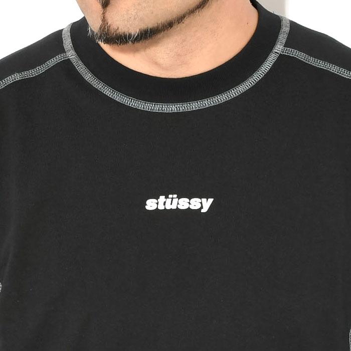 STUSSY ステューシー カットソー 半袖 メンズ Wave ( stussy