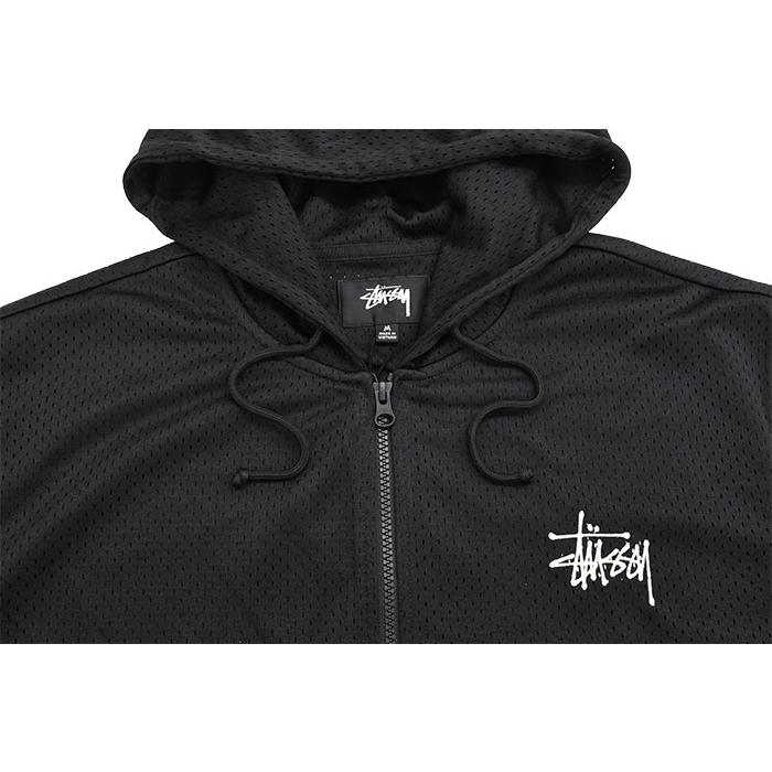 STUSSY（ステューシー） パーカー ジップアップ メンズ Athletic Mesh
