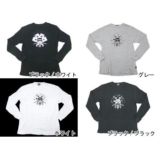 STUSSY（ステューシー） Death Rockers Thermal L/S Crew : ice field