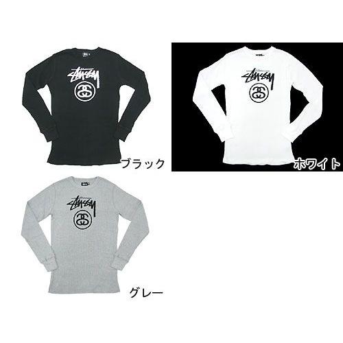 Stussy ロゴサーマル長袖カットソー STUSSY（ステューシー） STUSSY Stock Link Thermal カットソー 長袖