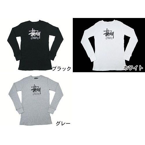 STUSSY（ステューシー） カットソー Quality Thermal 長袖(stussy crew