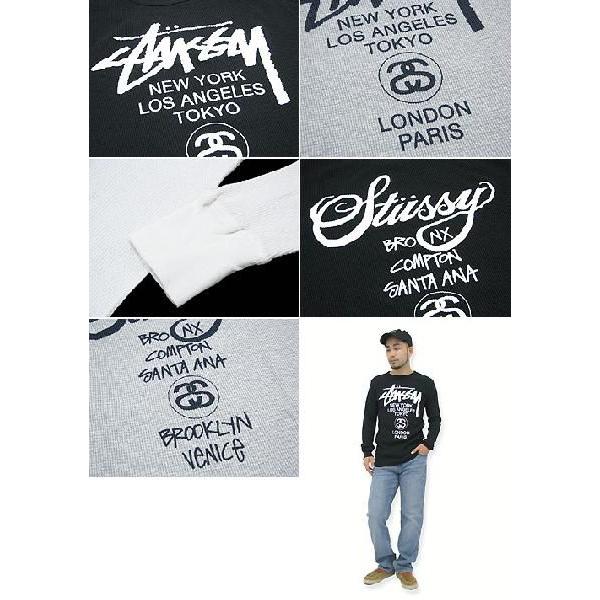 STUSSY（ステューシー） STUSSY World Tour Thermal カットソー 長袖