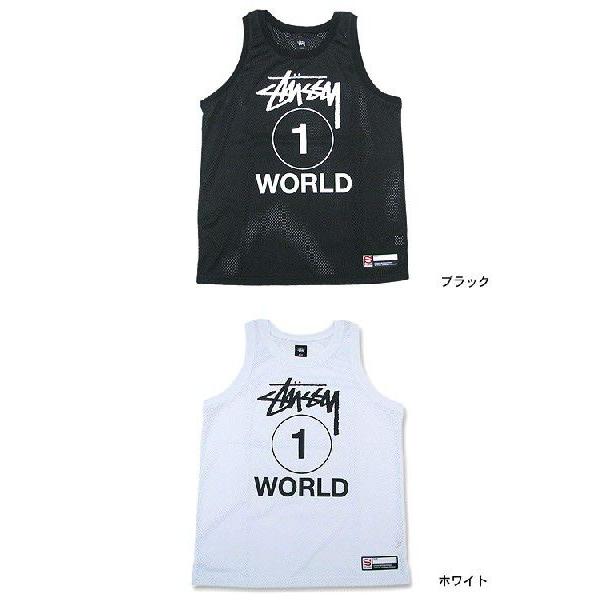 STUSSY ステューシー One World Mesh タンクトップ(stussy tank STUSSY ステューシー One World Mesh タンクトップ(stussy tank