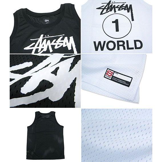 STUSSY ステューシー One World Mesh タンクトップ(stussy tank STUSSY ステューシー One World Mesh タンクトップ(stussy tank
