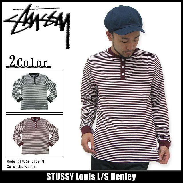 STUSSY（ステューシー） STUSSY Louis ヘンリー 長袖(stussy henley