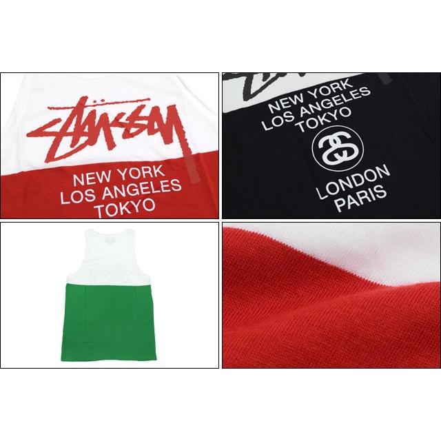 STUSSY（ステューシー） STUSSY City Block タンクトップ(stussy tank