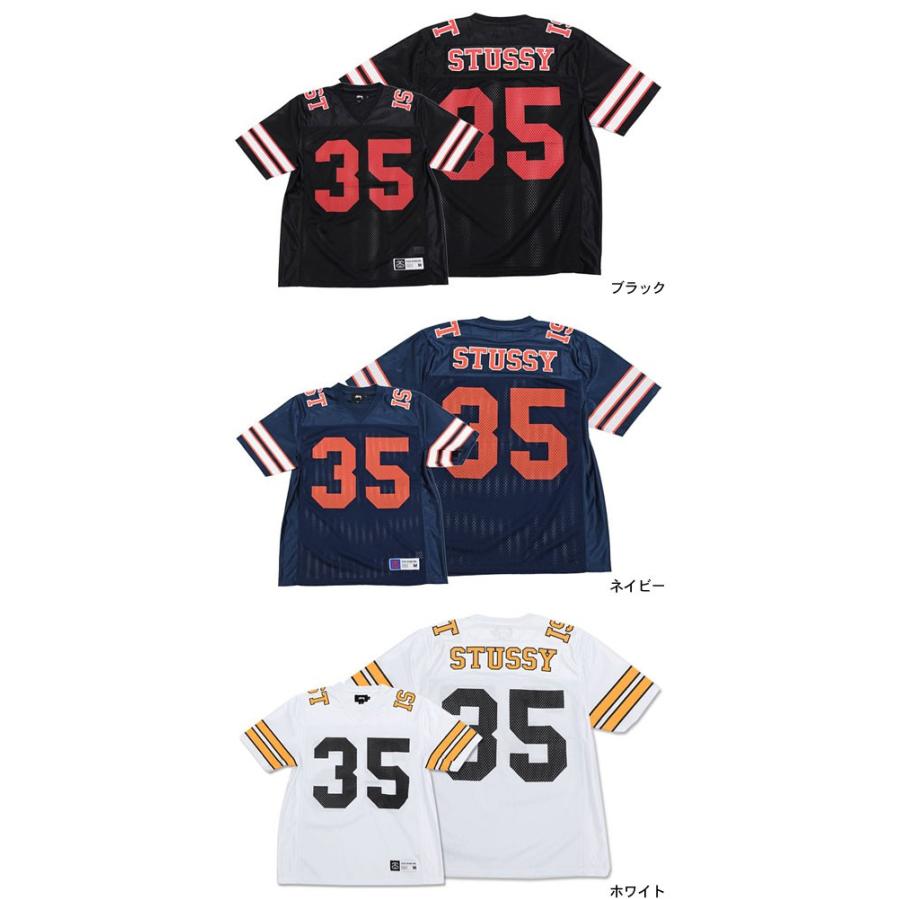 STUSSY ステューシー IST Football Jersey Vネック 半袖(stussy