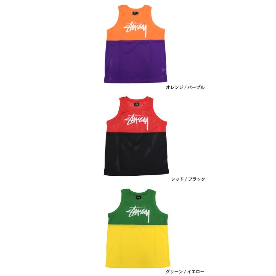 ステューシー STUSSY タンクトップ メンズ 2 Tone Mesh(stussy tank top タンク トップ トップス メンズ・男性用 114815)｜icefield｜02