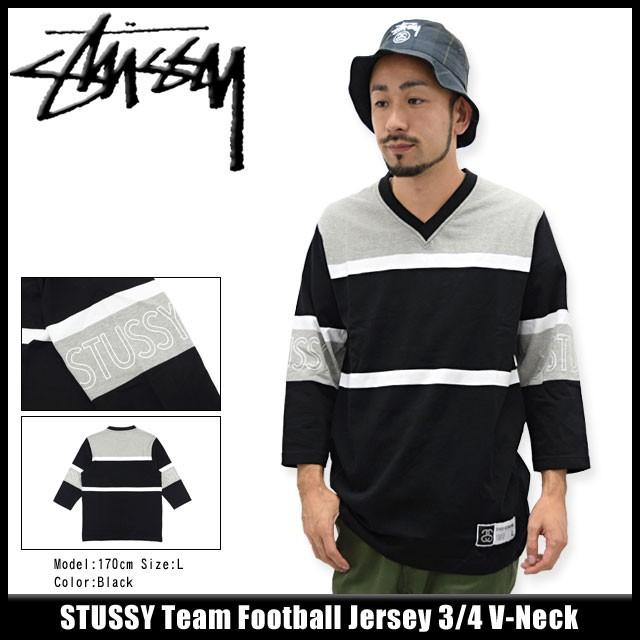 STUSSY（ステューシー） カットソー 七分袖 メンズ Team Football 
