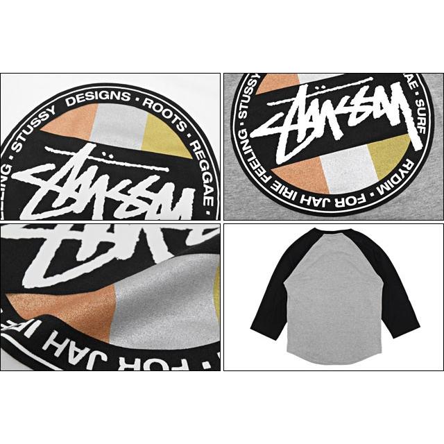 STUSSY（ステューシー） ラグラン 七分袖 Metallic Dot(stussy raglan