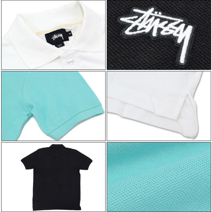 トップス STUSSY CLASSIC PIQUE POLO White M Classic Pique Polo – Off White | Knit/Jersey | Stüssy Japan