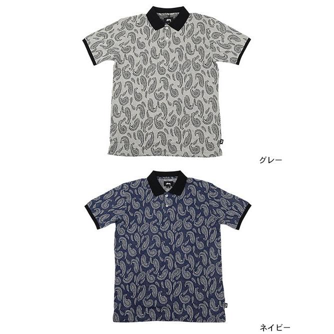 し*ん様 stussy パイル生地ポロシャツ　XL stussy パイル地 ポロシャツ タオル生地 黒 XL ストリート