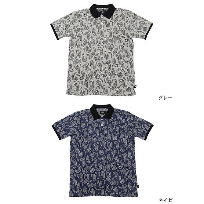 ステューシー ポロシャツ 半袖 STUSSY メンズ Paisley Jacquard(stussy polo ポロ トップス メンズ・男性用 114909)｜icefield｜02