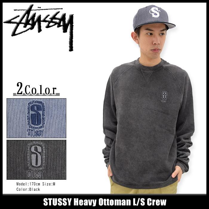 STUSSY（ステューシー） カットソー 長袖 メンズ Heavy Ottoman(stussy