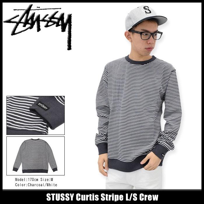 リ*ク様 OLD Stussy ストライプ長袖カットソー OLD Stussy ストライプ長袖カットソー