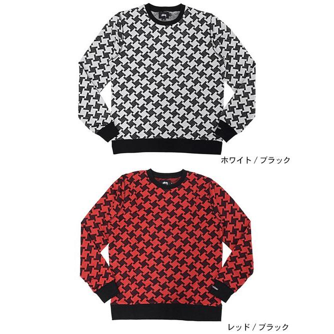 STUSSY（ステューシー） カットソー 長袖 メンズ Houndstooth(stussy