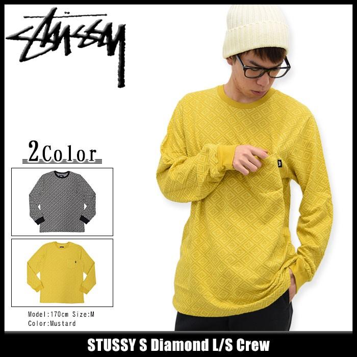 Stussy 長袖カットソー STUSSY（ステューシー） カットソー 長袖 メンズ S Diamond(stussy