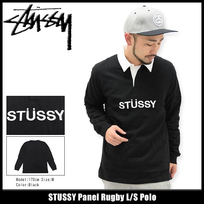 STUSSY ステューシー ポロシャツ 長袖 メンズ Panel Rugby STUSSY ステューシー ポロシャツ 長袖 メンズ Panel Rugby