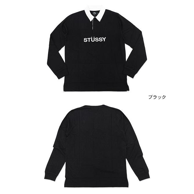 STUSSY ステューシー ポロシャツ 長袖 メンズ Panel Rugby STUSSY ステューシー ポロシャツ 長袖 メンズ Panel Rugby