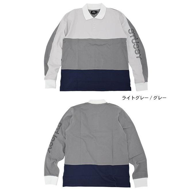 STUSSY（ステューシー） ポロシャツ 長袖 メンズ Panel Pique(stussy