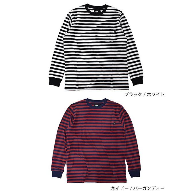 STUSSY（ステューシー） カットソー 長袖 メンズ Classic Stripe 
