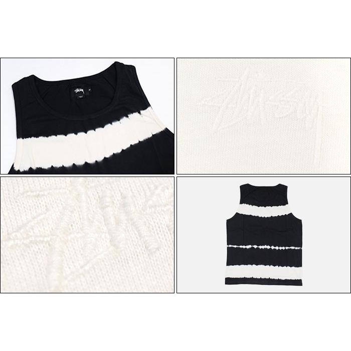 STUSSY（ステューシー） タンクトップ メンズ Spray Stripe(stussy