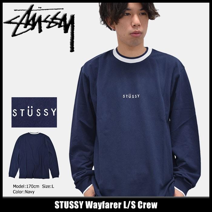 STUSSY（ステューシー） カットソー 長袖 メンズ Wayfarer(stussy crew 