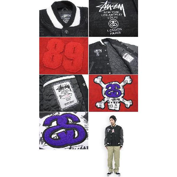 STUSSY（ステューシー） World Tour Varsity JKT Limited Edition