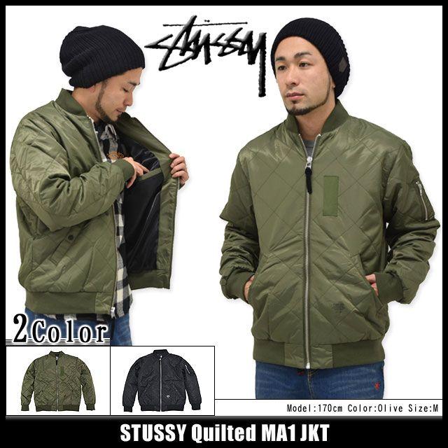 ステューシー STUSSY Quilted MA1 ジャケット(stussy JKT JACKET JAKET アウター ジャンパー・ブルゾン  メンズ・男性用 115219) : stu-115219 : ice field - 通販 - Yahoo!ショッピング