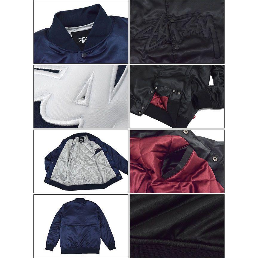 STUSSY ステューシー Stock Satin ジャケット(stussy JKT JACKET STUSSY ステューシー Stock Satin ジャケット(stussy JKT JACKET