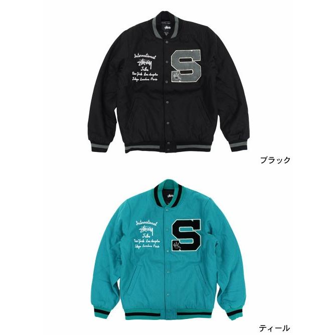STUSSY ステューシー ジャケット メンズ Big S Letterman(stussy STUSSY ステューシー ジャケット メンズ Big S Letterman(stussy