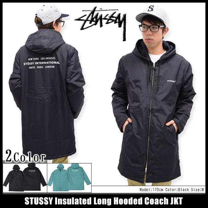 STUSSY ステューシー ジャケット メンズ Insulated Long Hooded STUSSY ステューシー ジャケット メンズ Insulated Long Hooded