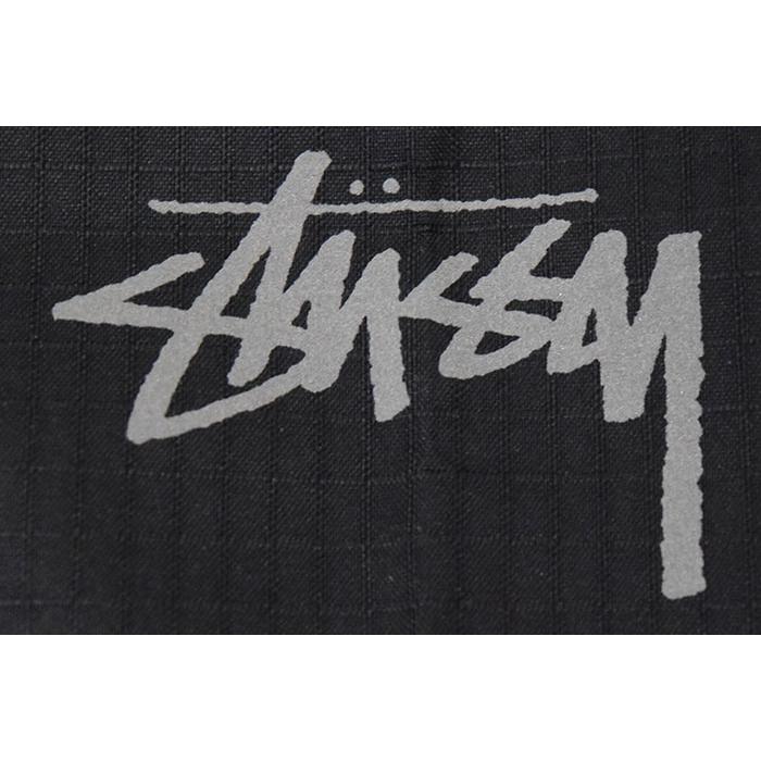 Stussy ブラック ナイロンジャケット STUSSY ステューシー ジャケット メンズ Light Nylon Full Zip