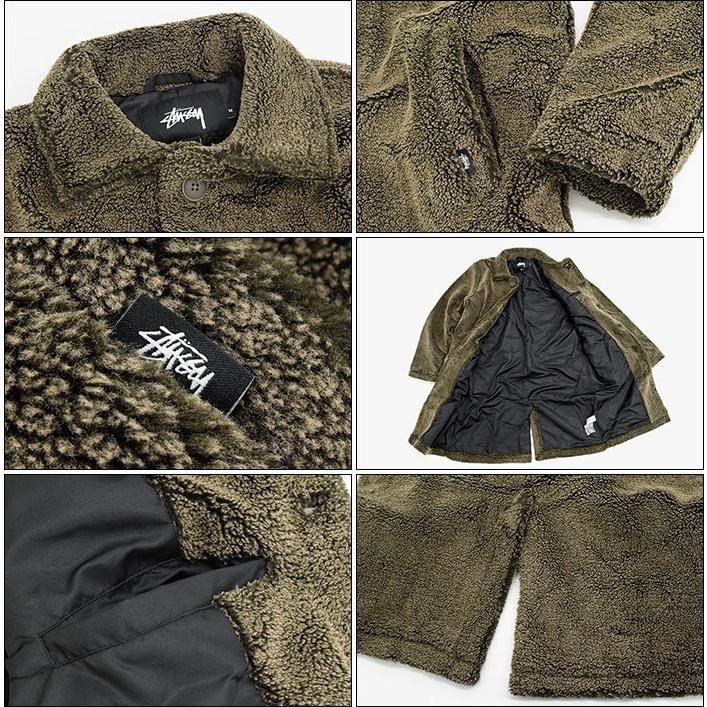 STUSSY ステューシー ジャケット メンズ Sherpa Mac(stussy coat STUSSY ステューシー ジャケット メンズ Sherpa Mac(stussy coat