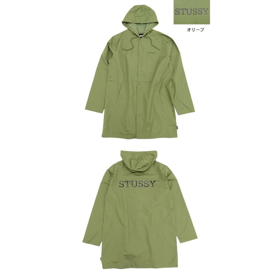 ステューシー ジャケット STUSSY メンズ Tony Long Hooded Coach(stussy JKT コーチジャケット アウター ブルゾン 男性用 115352)｜icefield｜03