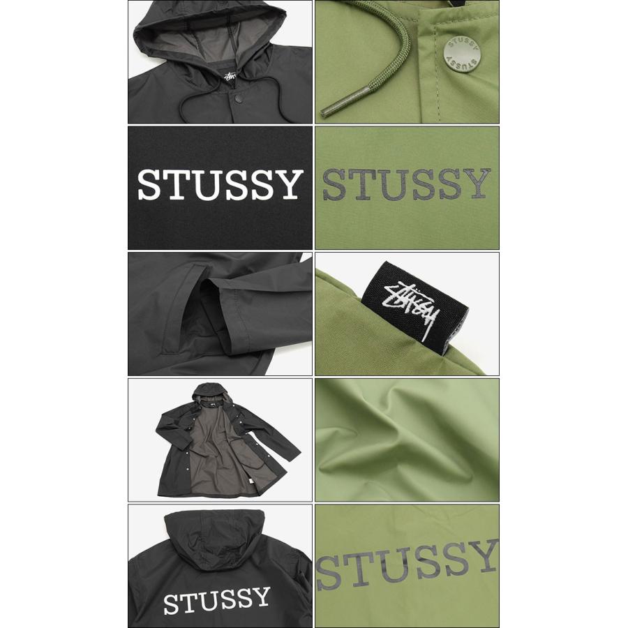 ステューシー ジャケット STUSSY メンズ Tony Long Hooded Coach(stussy JKT コーチジャケット アウター ブルゾン 男性用 115352)｜icefield｜04