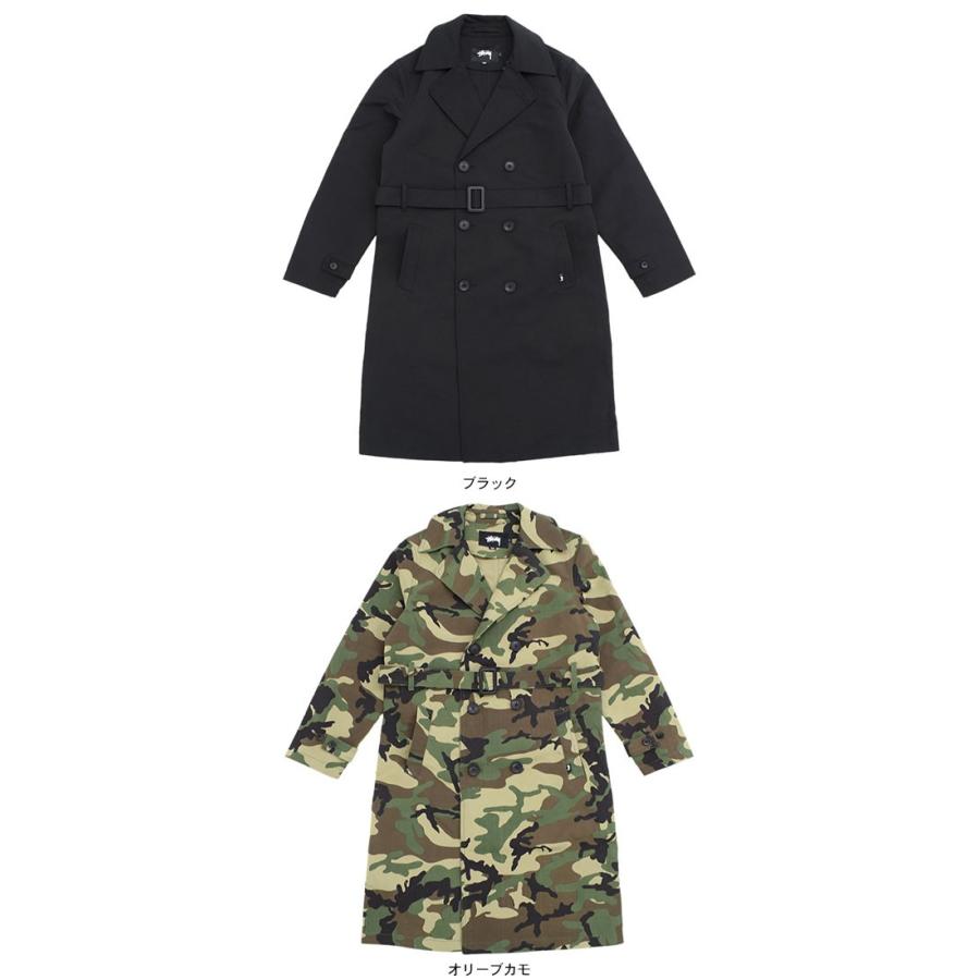 【超希少、美品】STUSSY トレンチコート　 ゴアテックス　迷彩　M 超希少、美品】STUSSY トレンチコート ゴアテックス迷彩M