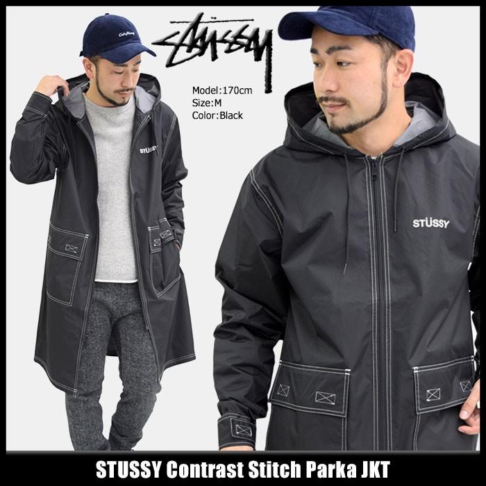 STUSSY ステューシー ジャケット メンズ Contrast Stitch Parka STUSSY ステューシー ジャケット メンズ Contrast Stitch Parka