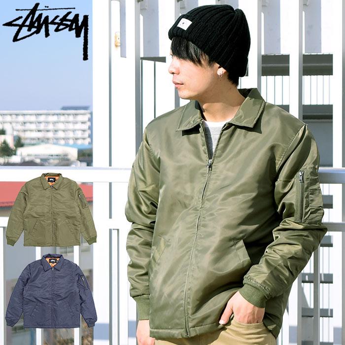 ステューシー ジャケット STUSSY メンズ Flight(stussy JKT フライトジャケット 中綿 アウター ブルゾン 男性用  115367) :STU-115367:ice field - 通販 - Yahoo!ショッピング