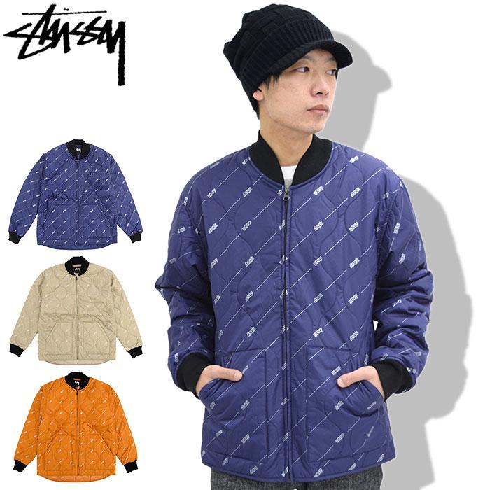 ステューシー ジャケット STUSSY メンズ Work(stussy JKT キルティングジャケット 中綿 アウター ブルゾン 男性用  115372) : stu-115372 : ice field - 通販 - Yahoo!ショッピング