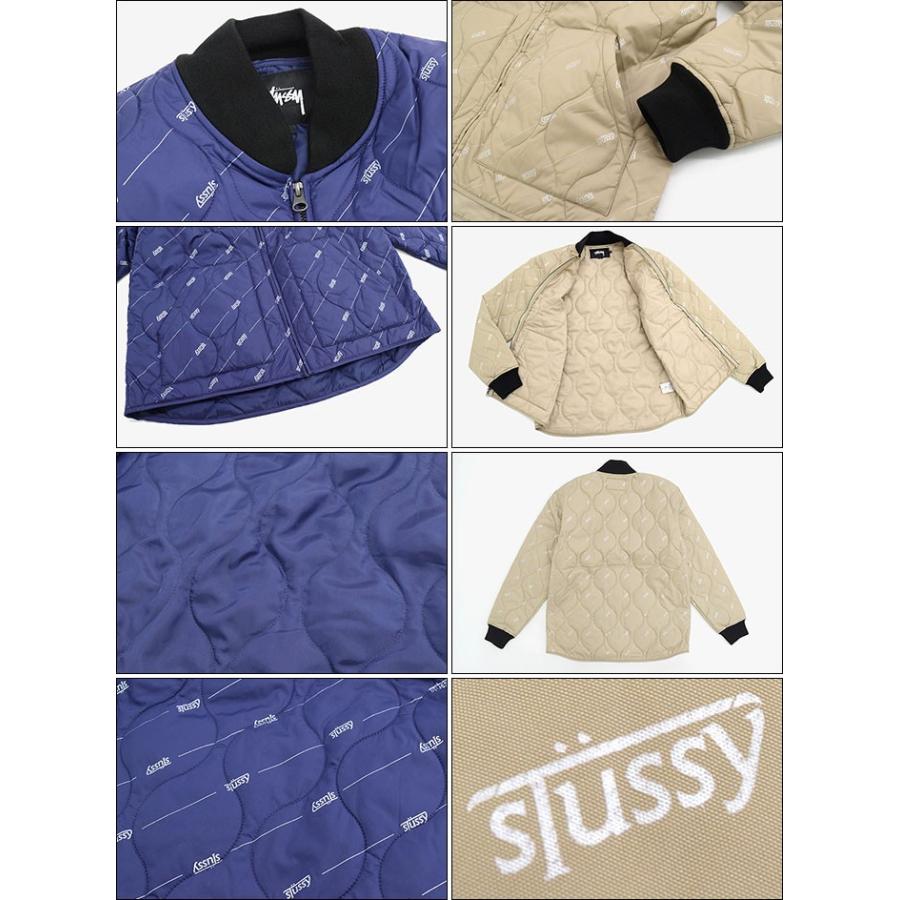 ステューシー ジャケット STUSSY メンズ Work(stussy JKT キルティングジャケット 中綿 アウター ブルゾン 男性用 115372)