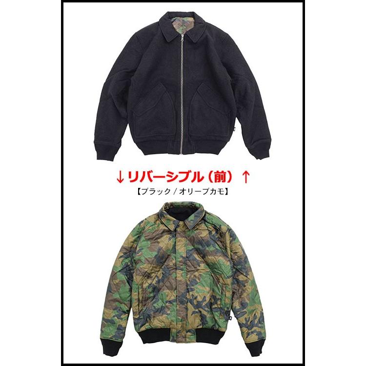 STUSSY（ステューシー） ジャケット メンズ Boiled Wool Reversible