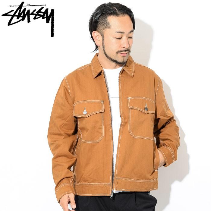 STUSSY ステューシー ジャケット メンズ Herringbone Garage