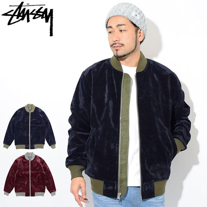 STUSSY ステューシー ジャケット メンズ Velvet Bomber(stussy STUSSY ステューシー ジャケット メンズ Velvet Bomber(stussy